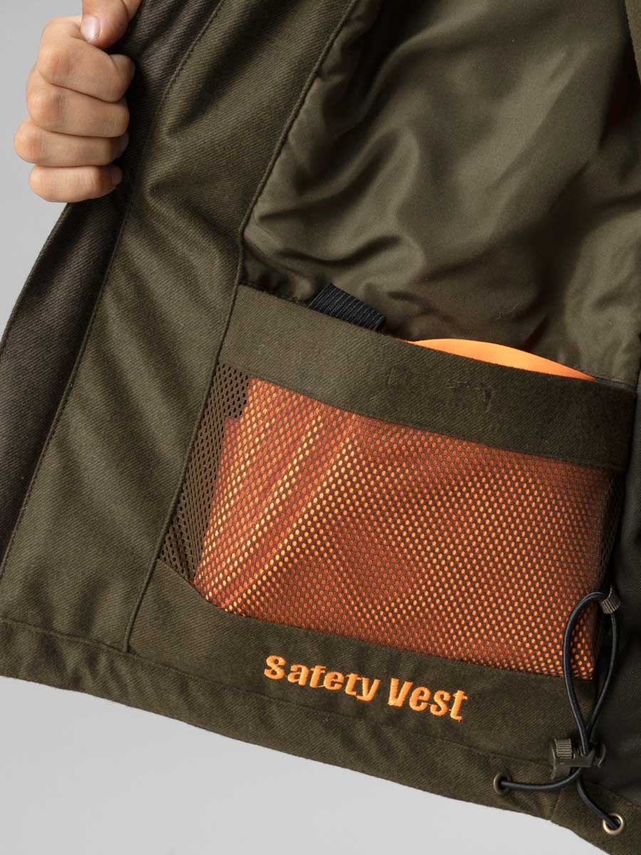 50% OFF - SEELAND Avail Junior Jacket - Kids - Pine Green Melange - Size: Age 6 & 8 Years - Image 11