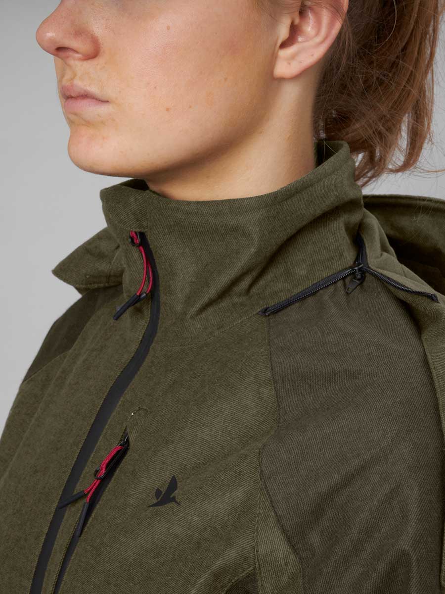 SEELAND Avail Jacket - Ladies - Pine Green Melange - Image 3