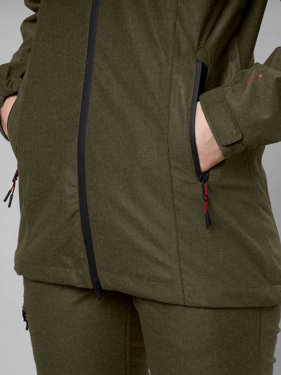SEELAND Avail Jacket - Ladies - Pine Green Melange - Image 7