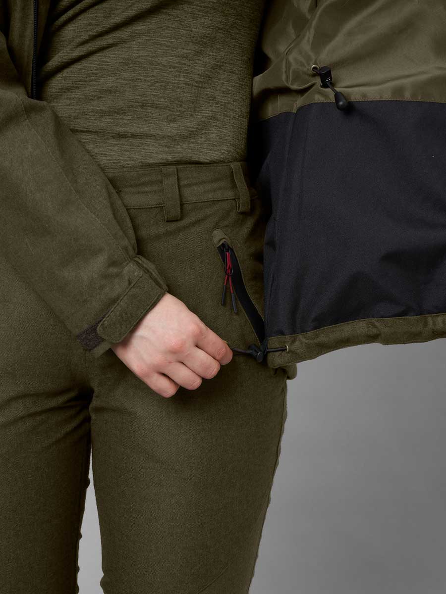 SEELAND Avail Jacket - Ladies - Pine Green Melange - Image 8