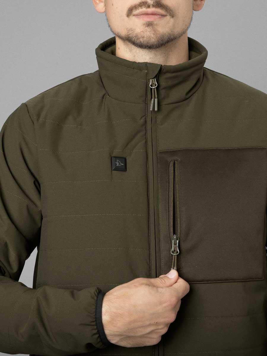 SEELAND Celsius Heat Jacket - Mens - Pine Green - Image 5