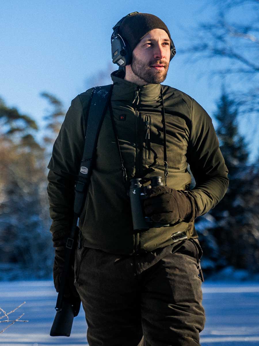 SEELAND Celsius Heat Jacket - Mens - Pine Green - Image 9