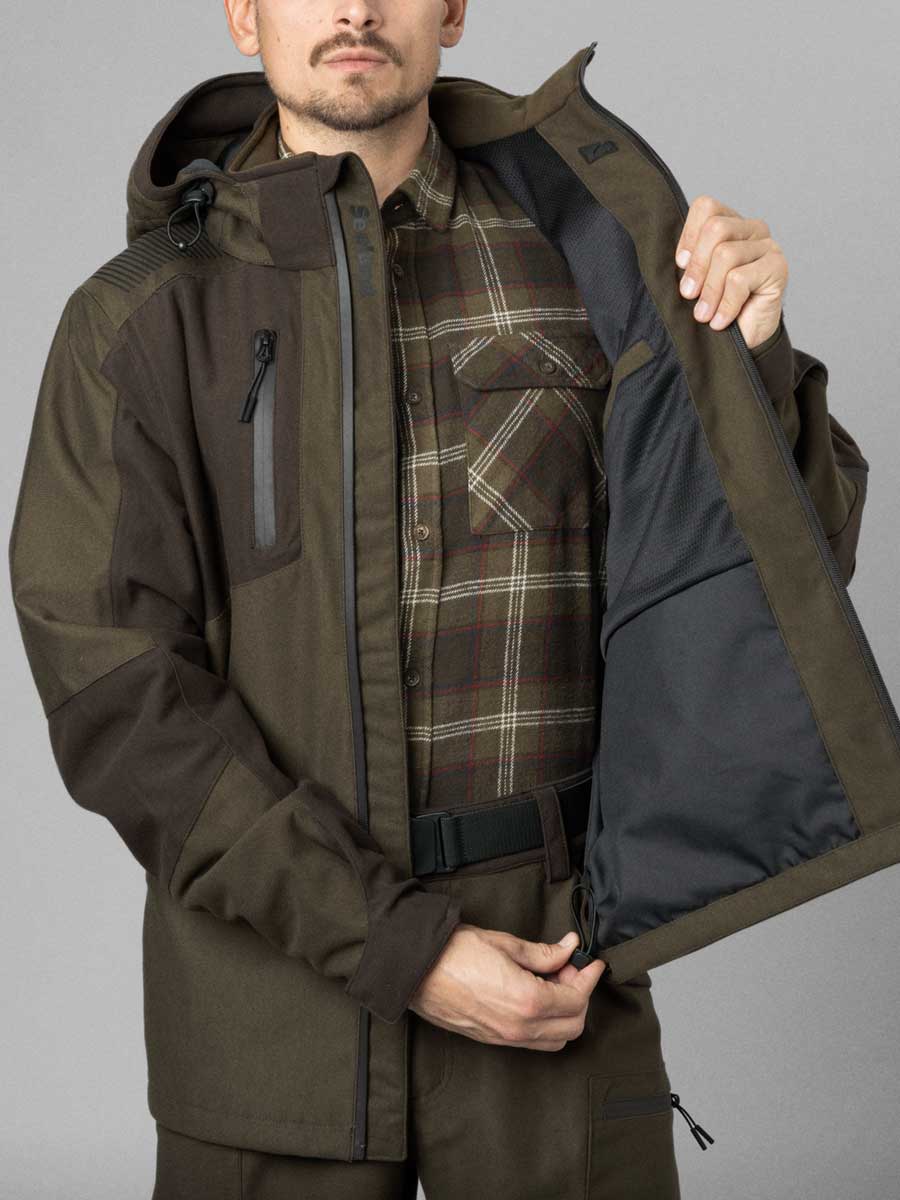 SEELAND Chaser Waterproof Jacket - Mens - Pine Green - Image 14