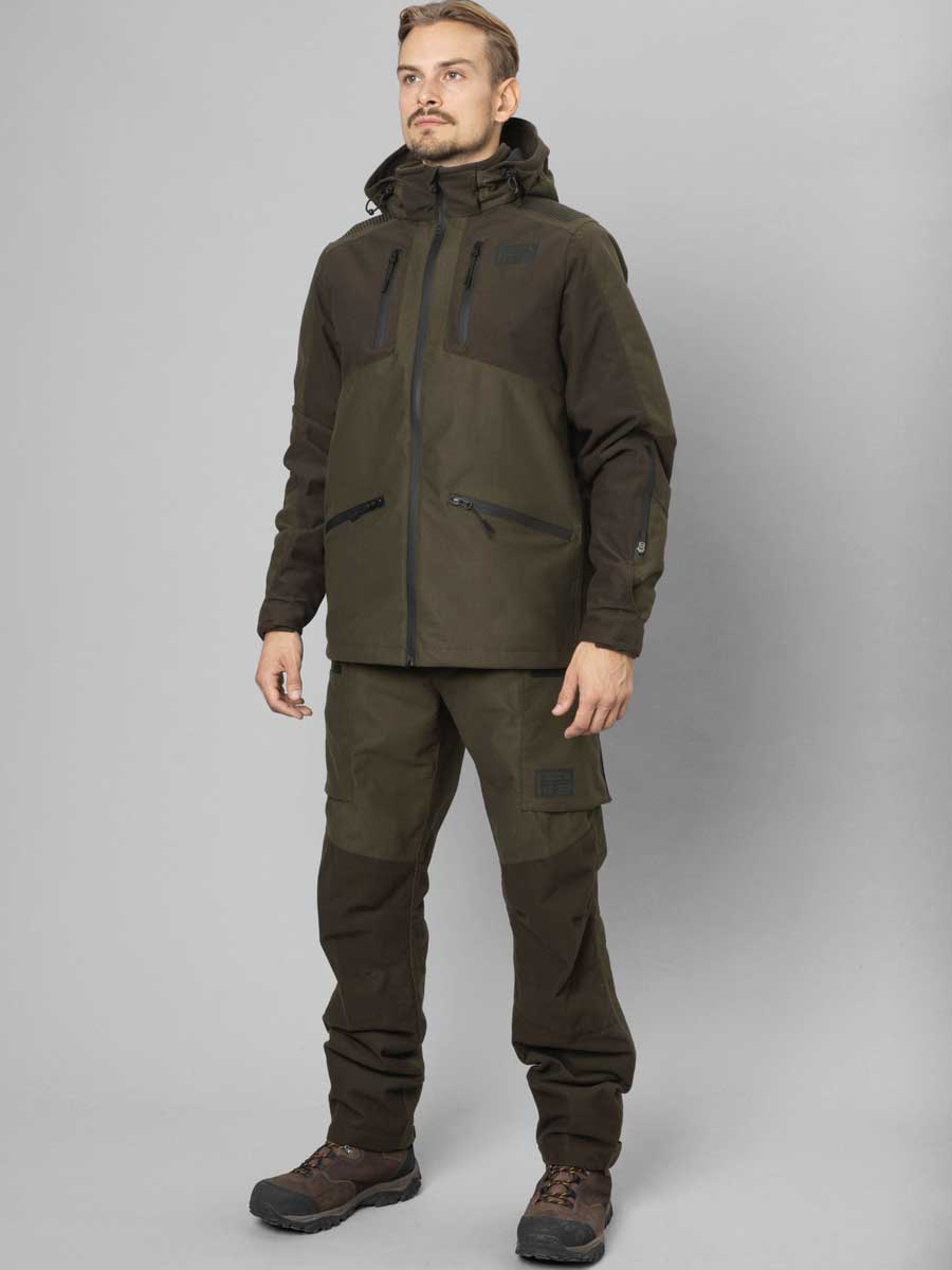 SEELAND Chaser Waterproof Jacket - Mens - Pine Green - Image 4