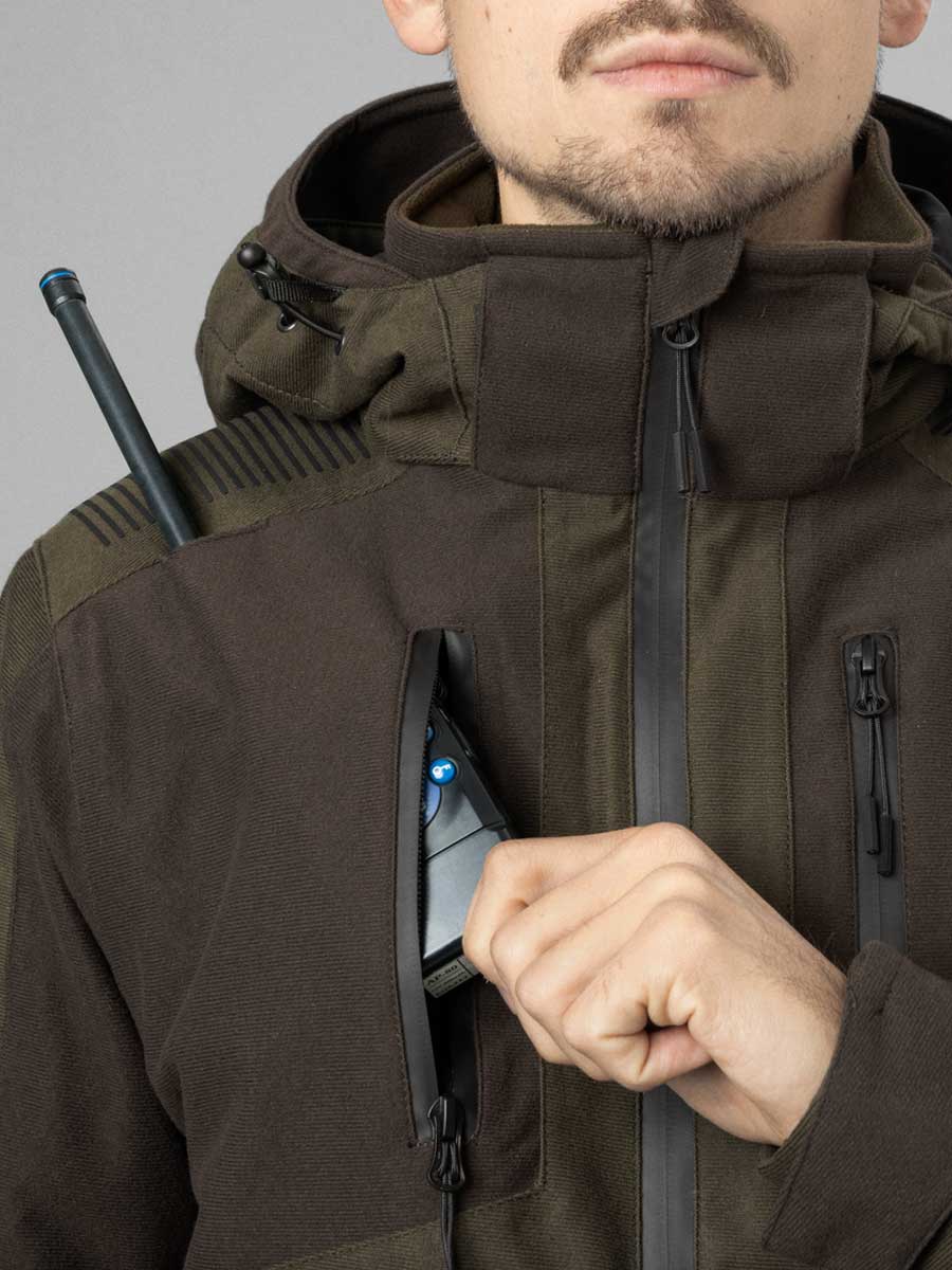 SEELAND Chaser Waterproof Jacket - Mens - Pine Green - Image 7