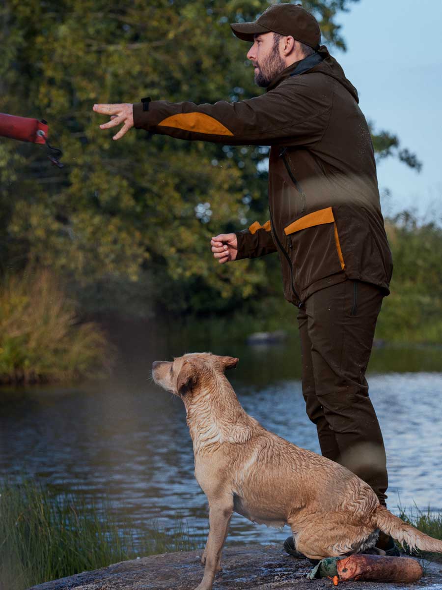 SEELAND Dog Active Trousers - Mens - Dark Brown - Image 2