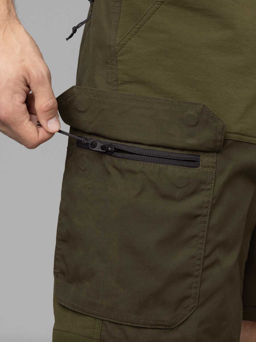 SEELAND Elm Shorts - Mens - Light Pine/Grizzly Brown - Image 8