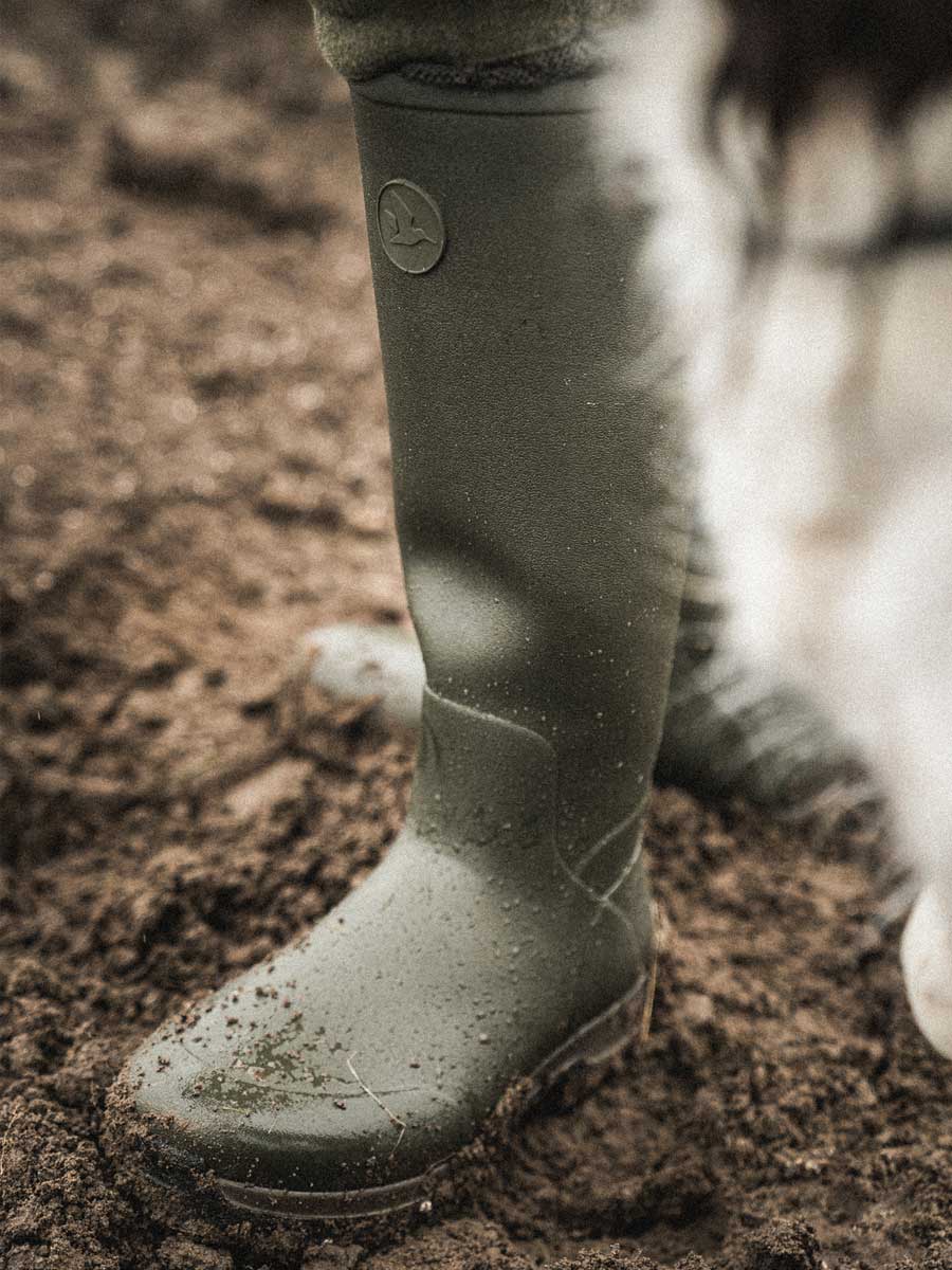 SEELAND Hillside Neo Enforced Wellington Boots - Men's - Pine Green - Image 5