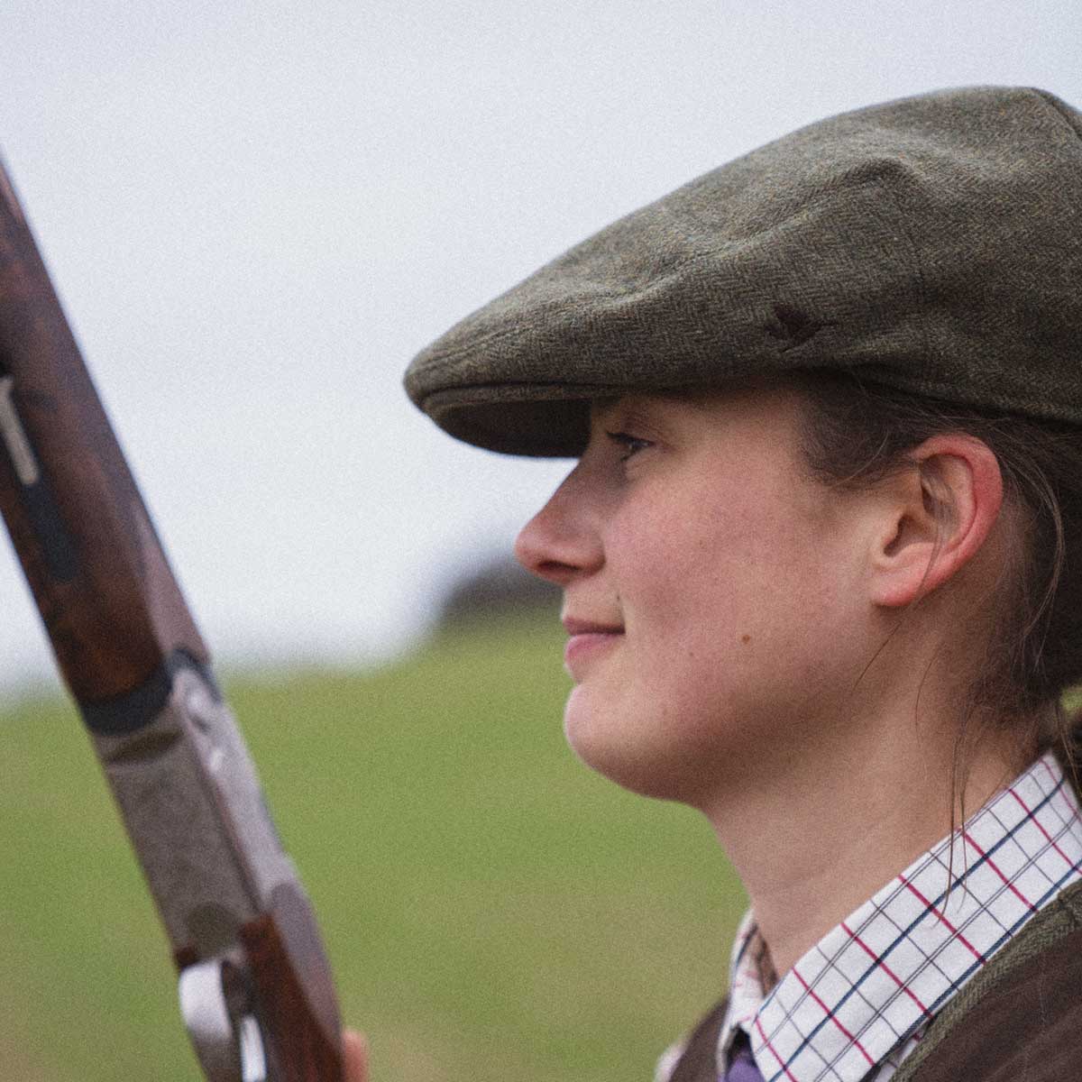 SEELAND Hillside Sixpence Flat Cap - Moss Green - Image 6