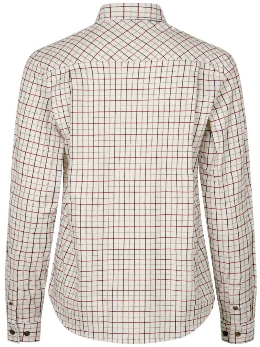 SEELAND Kerry Shooting Shirt - Women's - Cabernet / Blue Check - Image 7