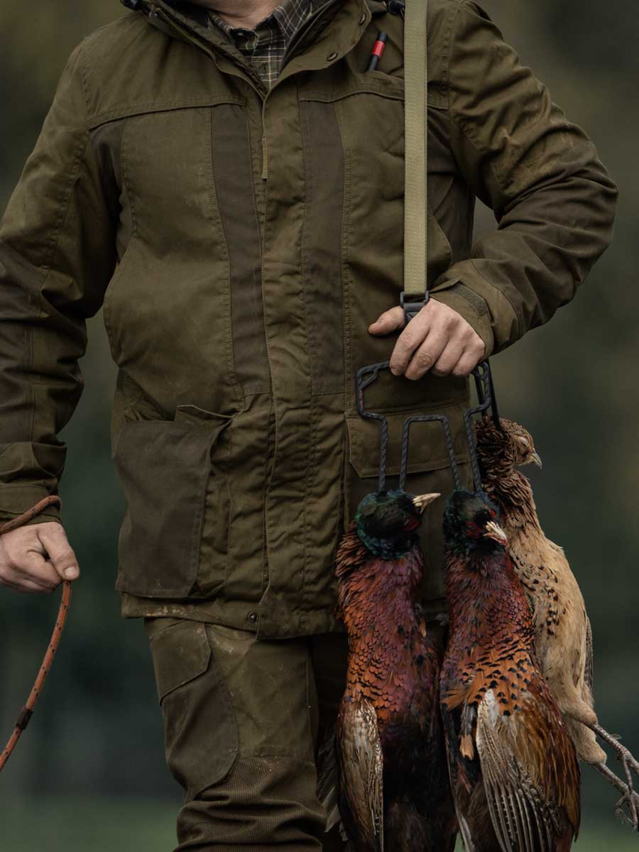 SEELAND Key-Point Elements Jacket - Mens - Pine Green / Dark Brown - Image 11