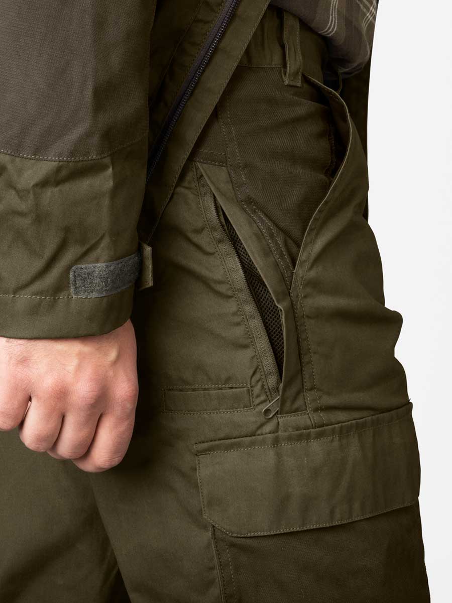SEELAND Key-Point Elements Trousers - Men's - Pine Green / Dark Brown - Image 3