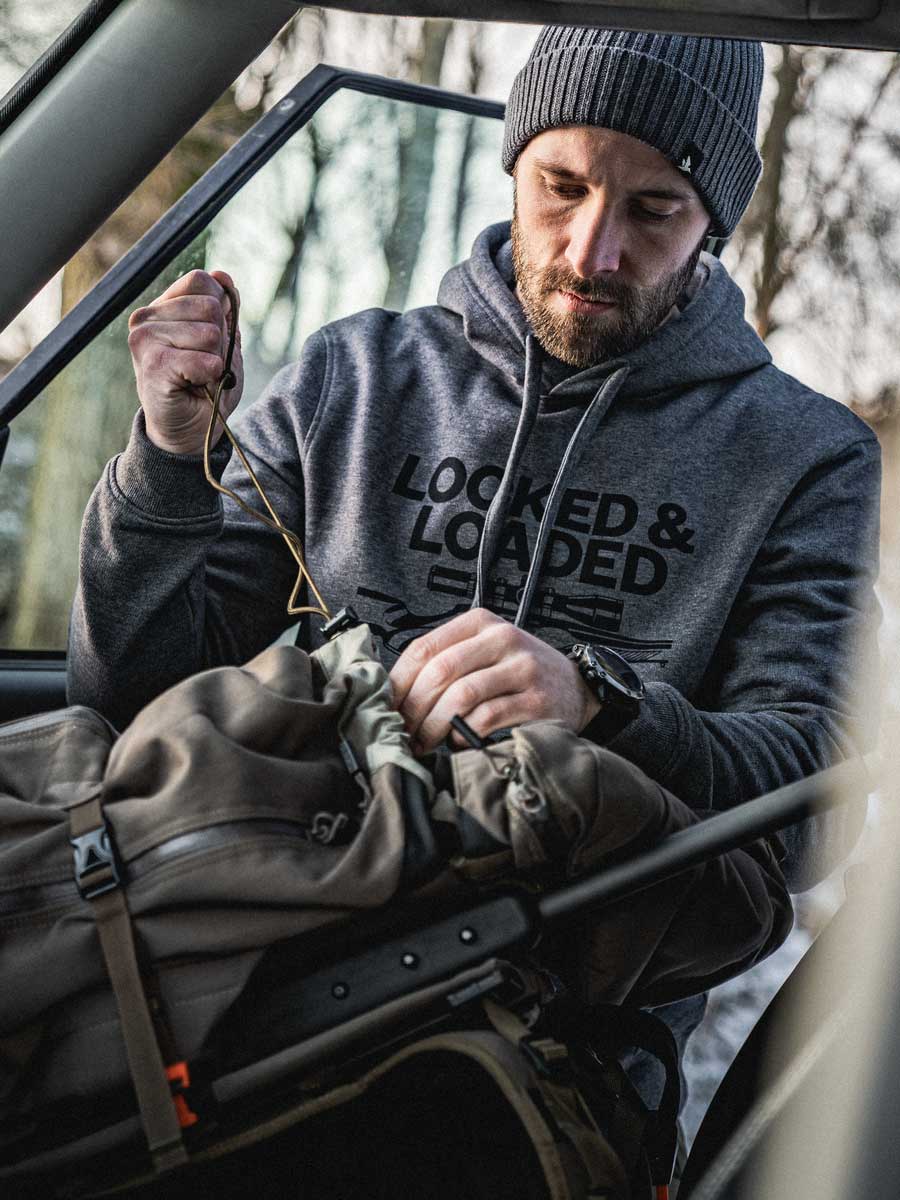 SEELAND Loaded Hoodie - Mens - Grey Melange - Image 7