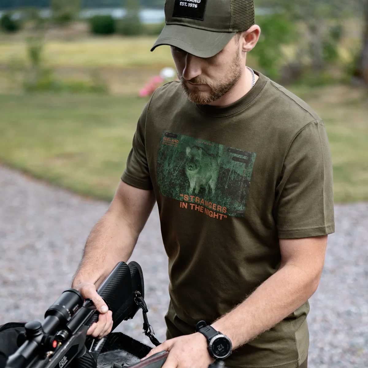 SEELAND Nightvision T-Shirt - Mens - Pine Green - Image 7