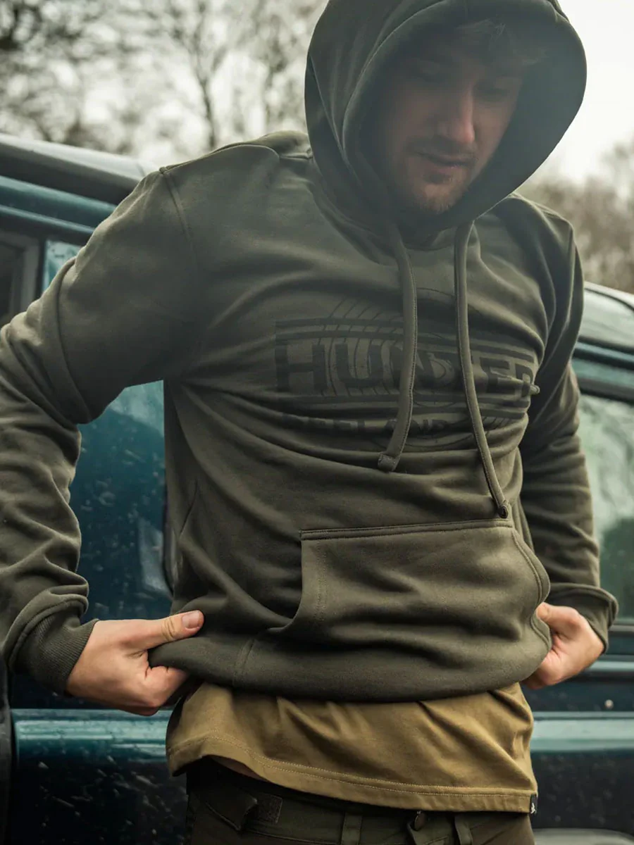 SEELAND On Point Hoodie - Mens - Pine Green - Image 2