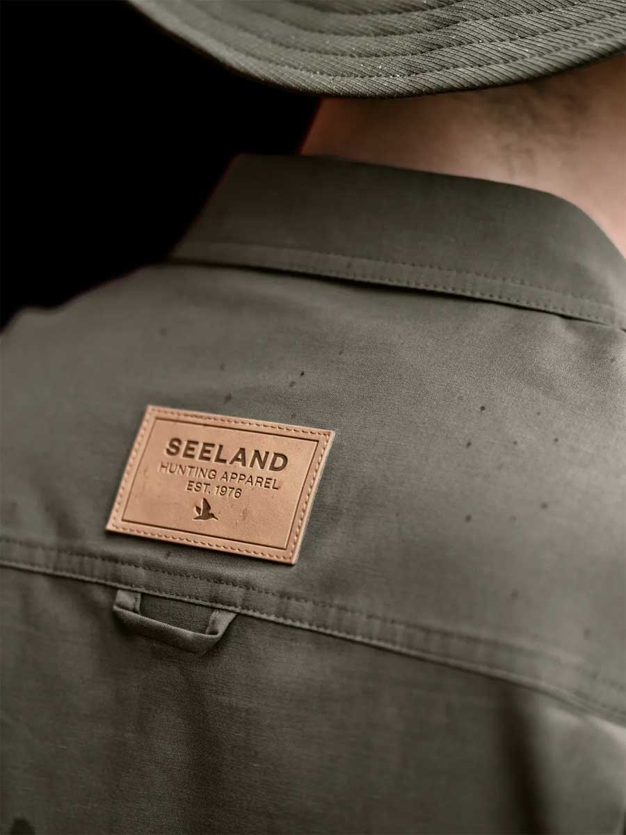 SEELAND Selous Long Sleeved Cargo Shirt - Mens - Grape Leaf - Image 6