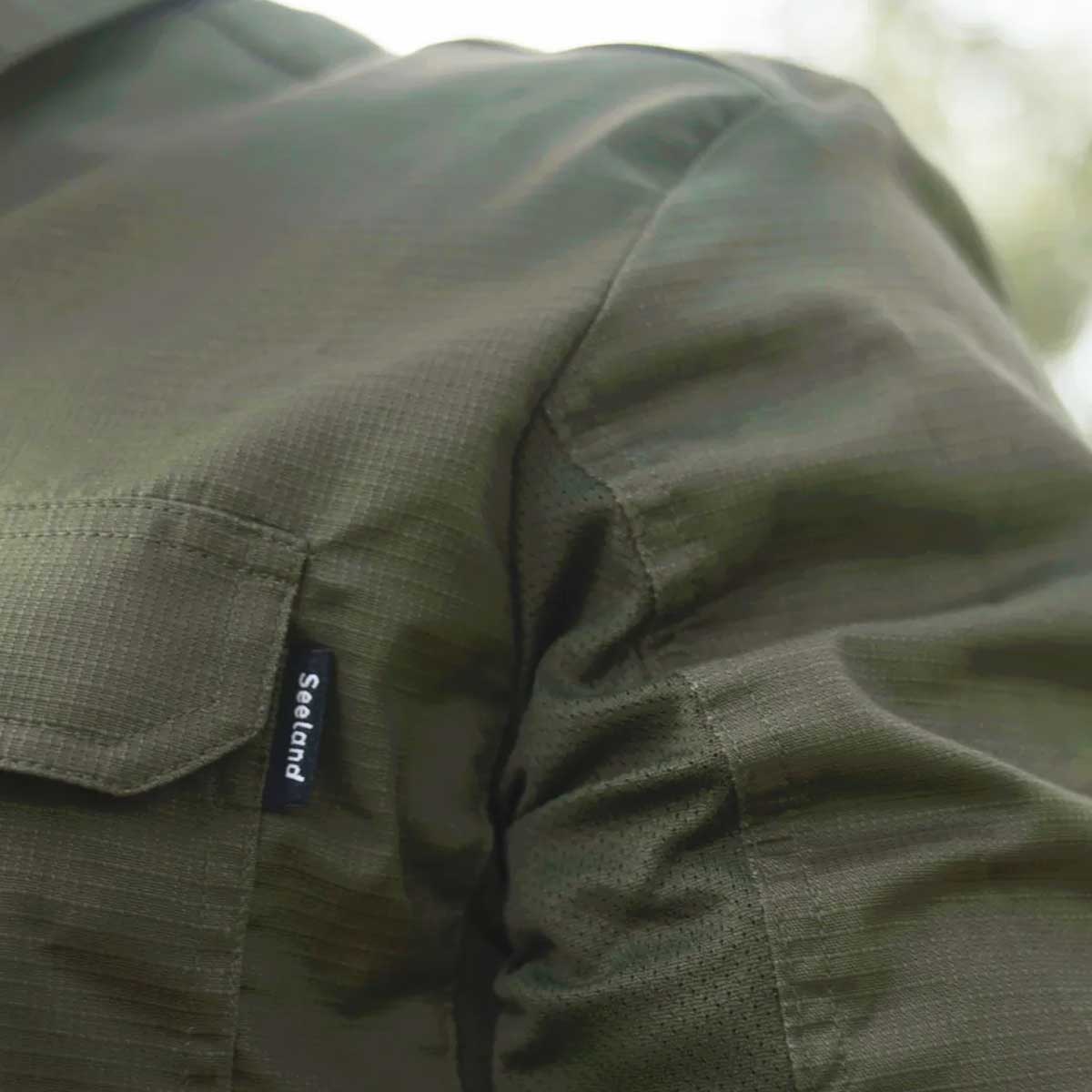 SEELAND Selous Shirt - Mens - Grape Leaf - Image 7