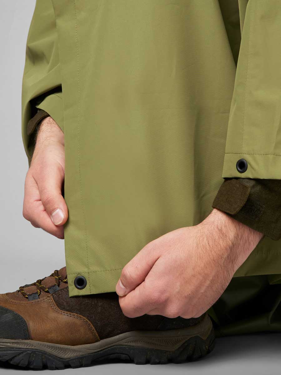 SEELAND Taxus Packable Rain Poncho - Martini Olive - Image 2