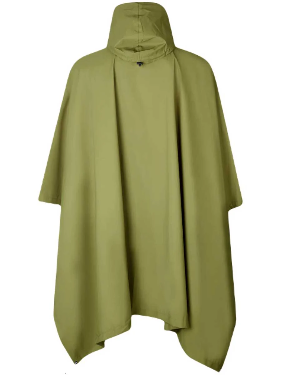 SEELAND Taxus Packable Rain Poncho - Martini Olive - Image 5