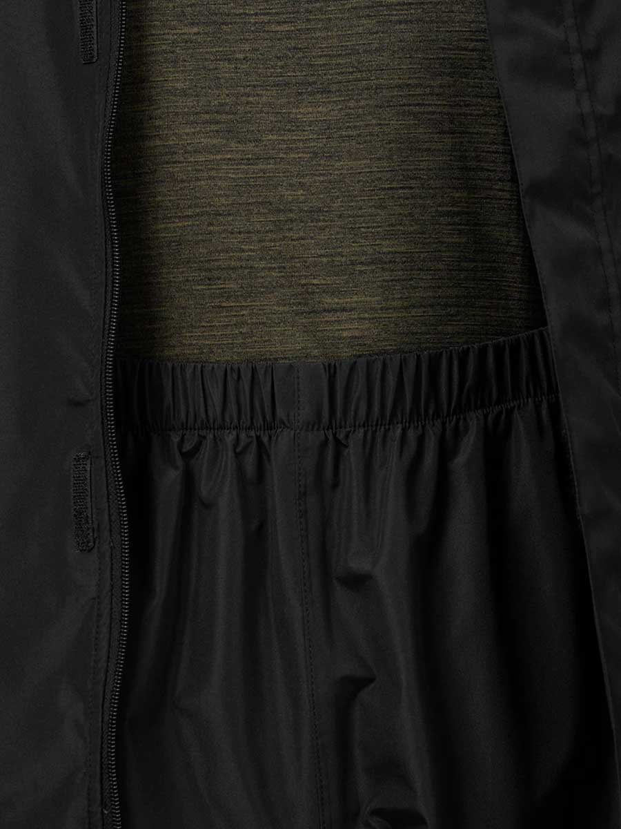 SEELAND Taxus Rainy Set - Mens Jacket & Trousers - Black - Image 9