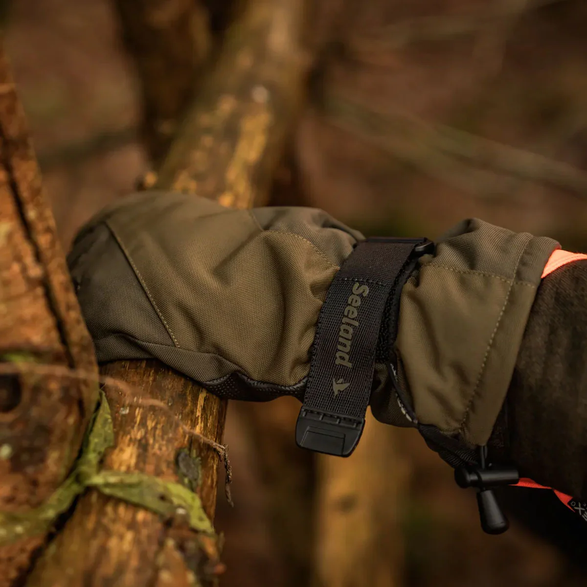 SEELAND Trigger Fold-Back Gloves - Pine Green - Image 3