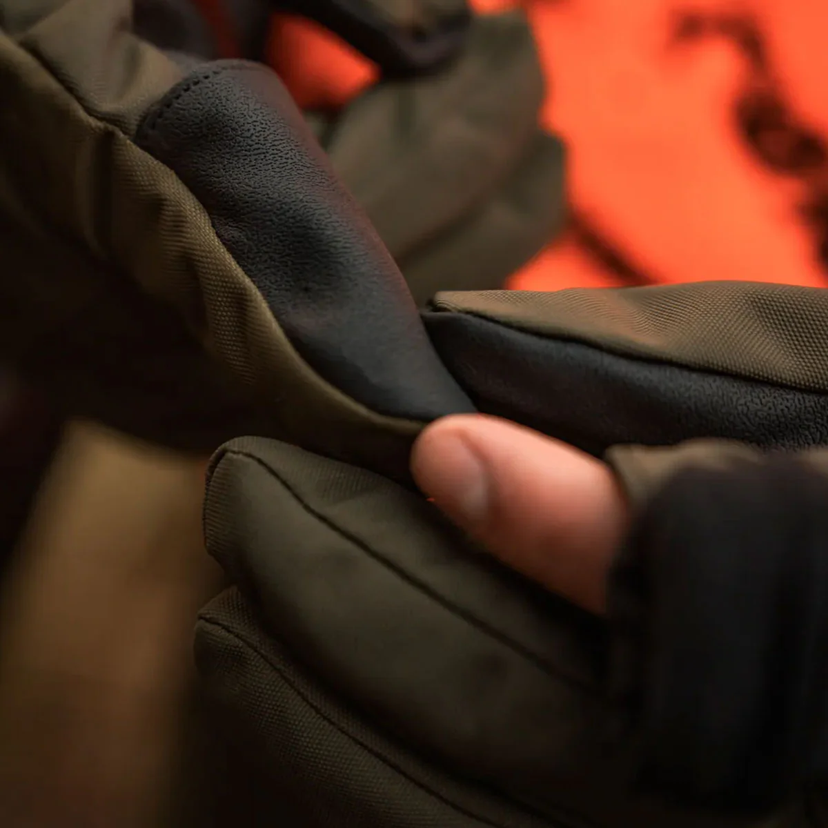 SEELAND Trigger Fold-Back Gloves - Pine Green - Image 5