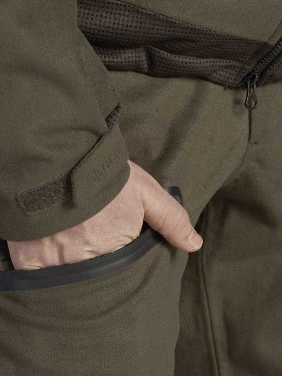 SEELAND Climate Hybrid Trousers - Mens - Pine Green - Image 2