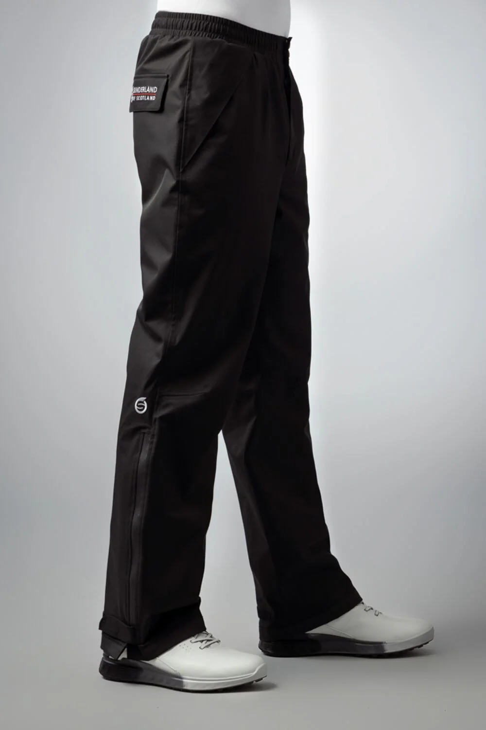 SUNDERLAND Quebec Lightweight Waterproof Golf Trousers - Men's - Navy - Image 2