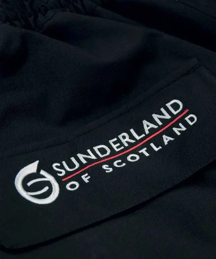 SUNDERLAND Quebec Lightweight Waterproof Golf Trousers - Men's - Navy - Image 6