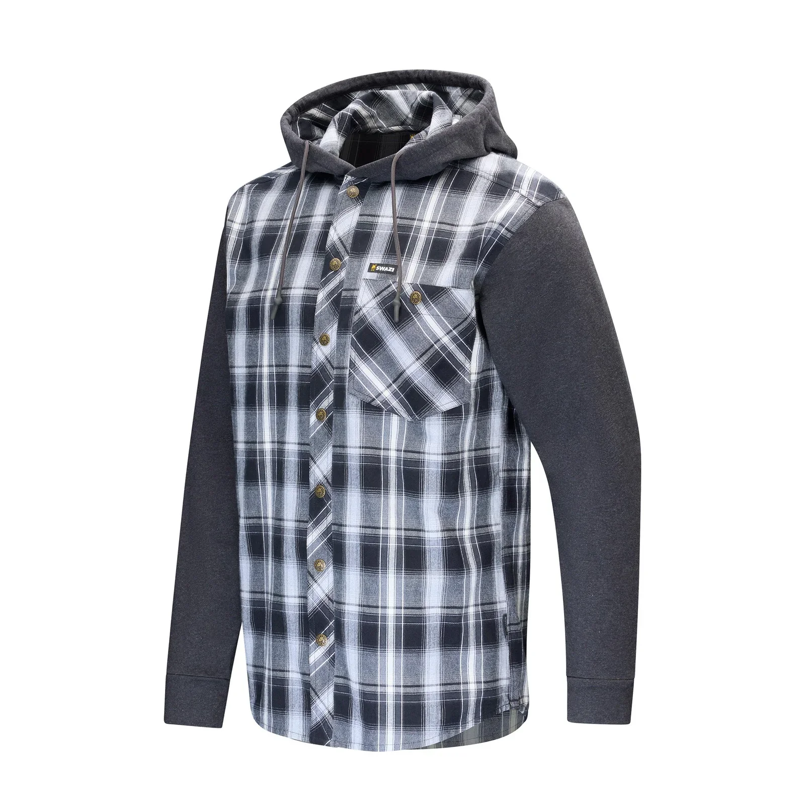 SWAZI Apprentice Shirt - Mens – Granite - Image 3