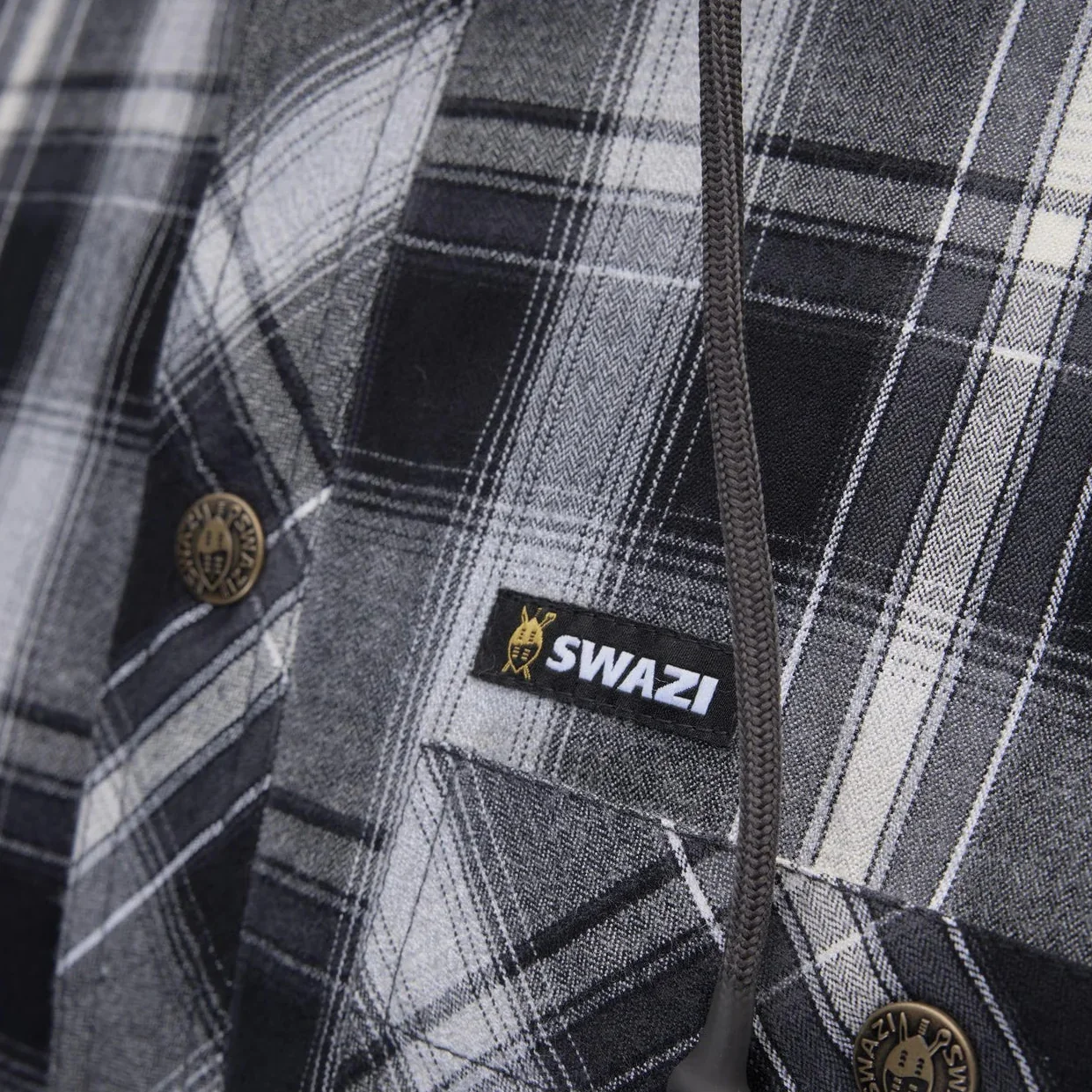 SWAZI Apprentice Shirt - Mens – Granite - Image 4