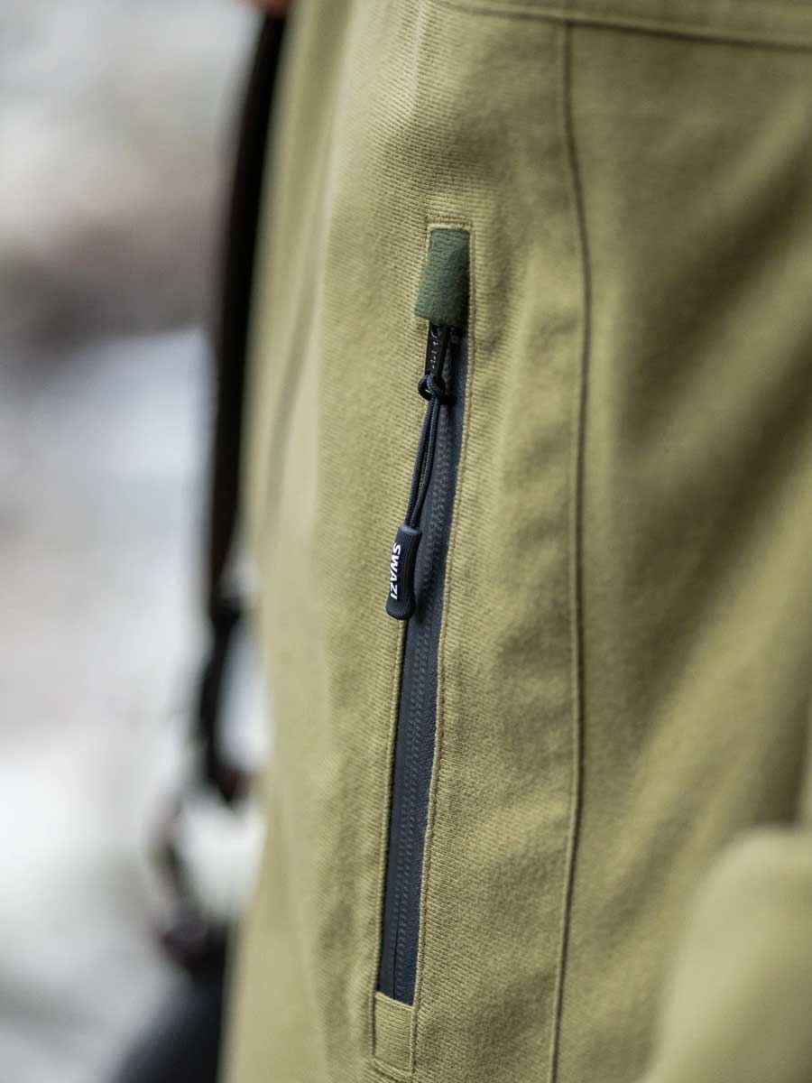 SWAZI Ibex Waterproof Hunting Jacket - Mens - Tussock Green - Image 8