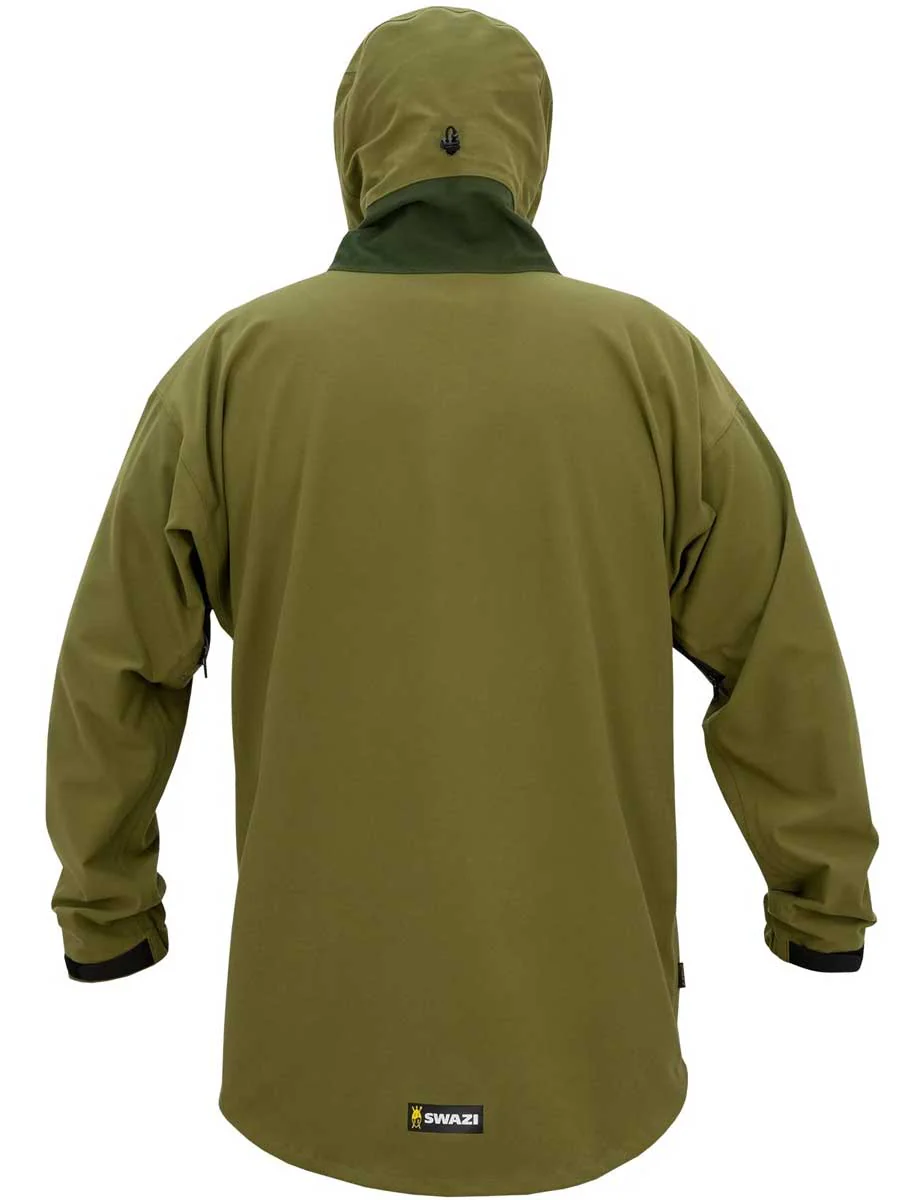SWAZI Kagoule Waterproof Smock - Mens - Tussock Green - Image 7