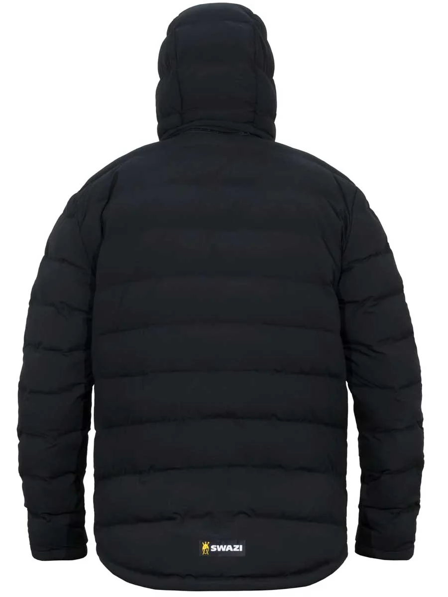 SWAZI Puffadder Puffer Jacket - Mens - Black - Image 4