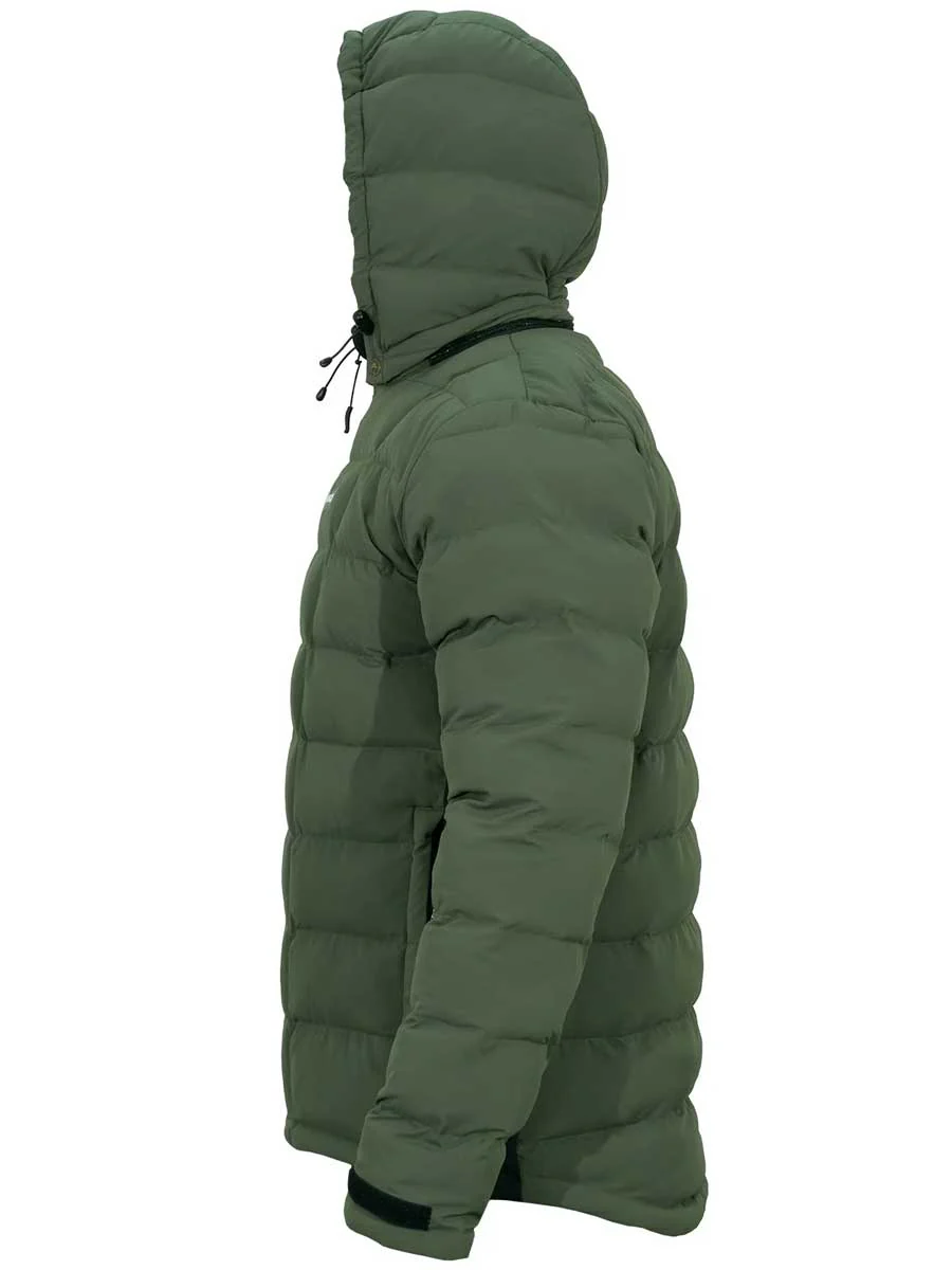 SWAZI Puffadder Puffer Jacket - Mens - Olive - Image 5