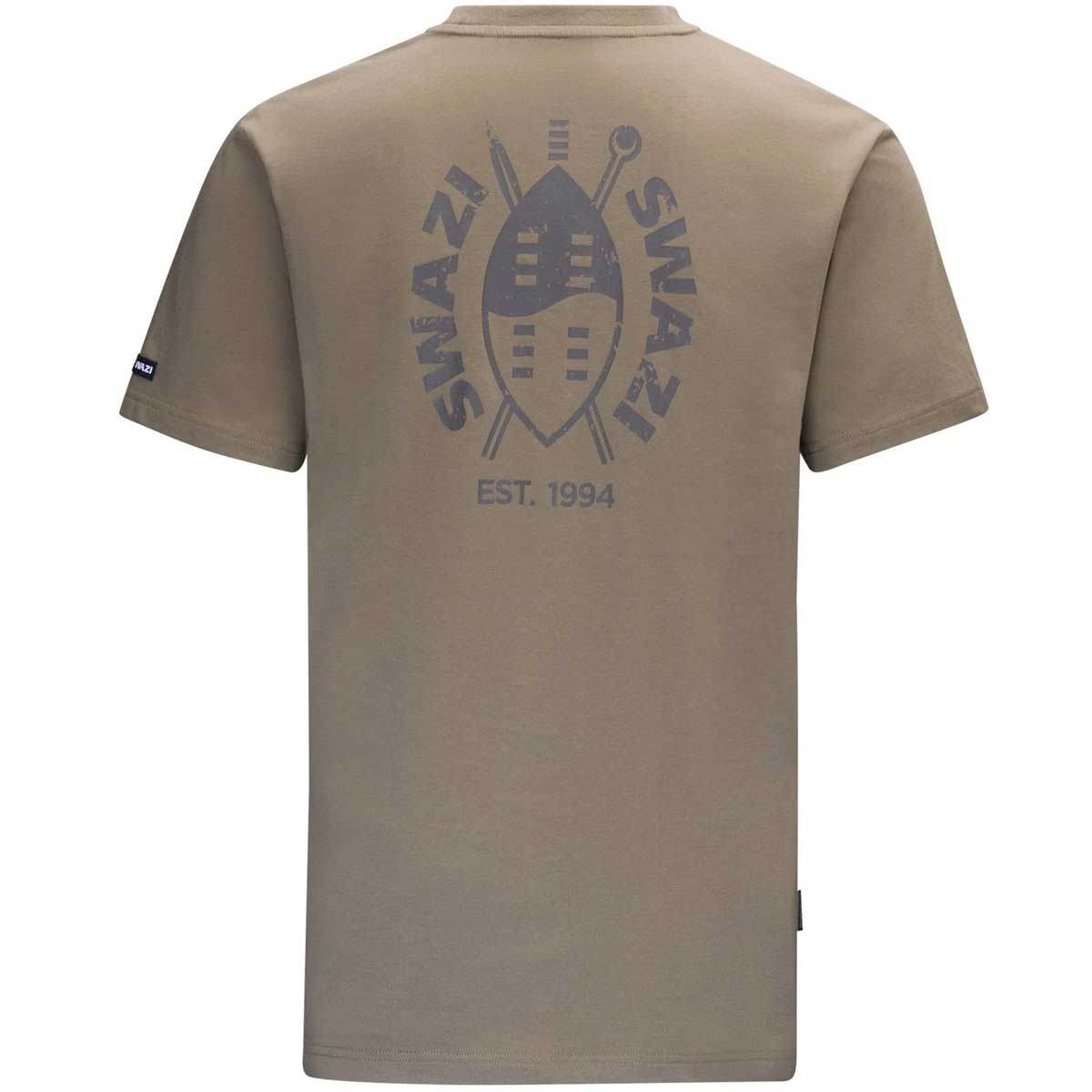 SWAZI Reverse Clan T-Shirt - Mens - Stone - Image 2