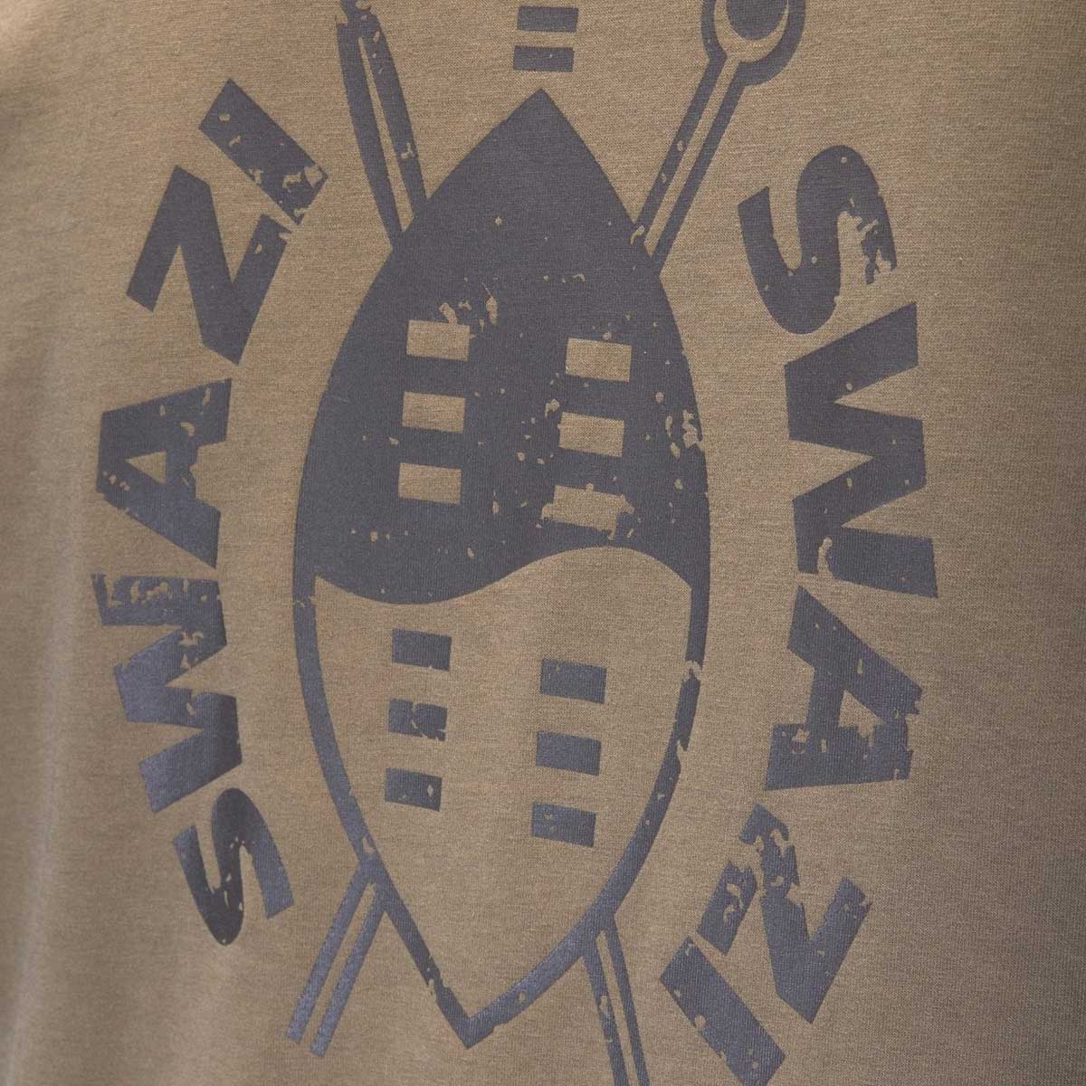 SWAZI Reverse Clan T-Shirt - Mens - Stone - Image 3
