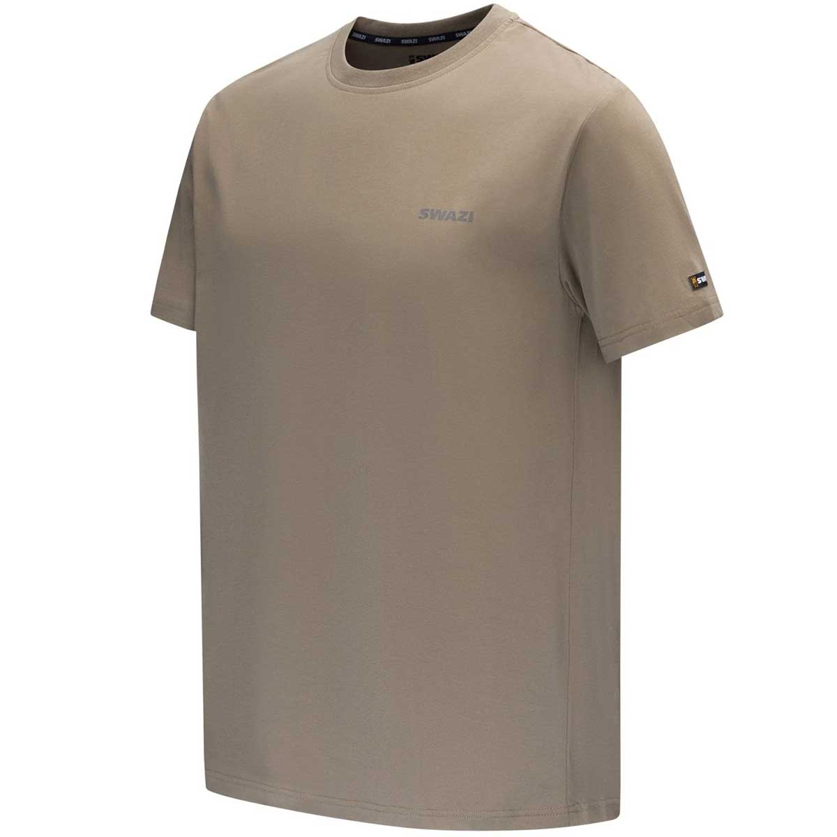 SWAZI Reverse Clan T-Shirt - Mens - Stone - Image 4