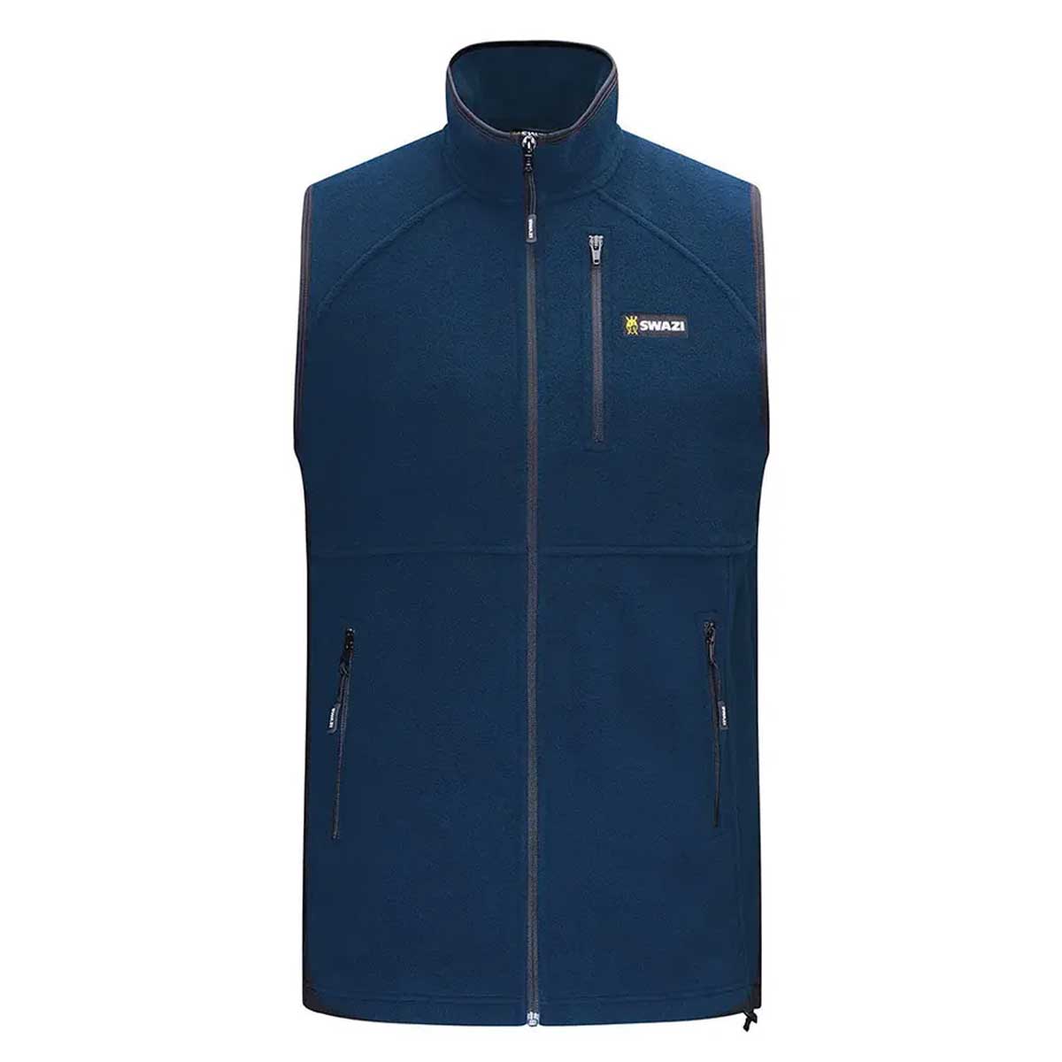 SWAZI Sherpa Fleece Vest - Mens - Midnight