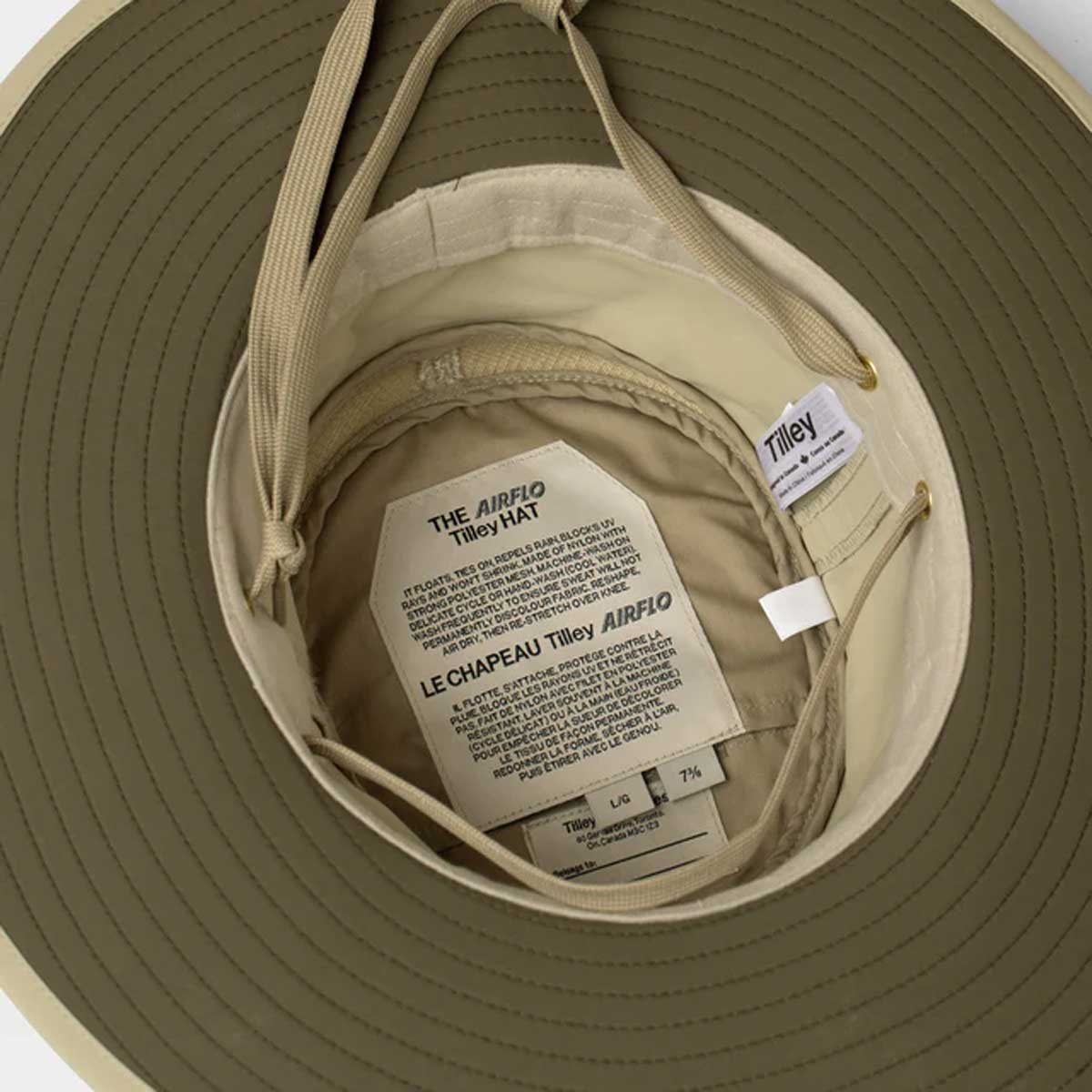 TILLEY LTM2 AIRFLO Wide Brim - Kharki Olive - Image 8