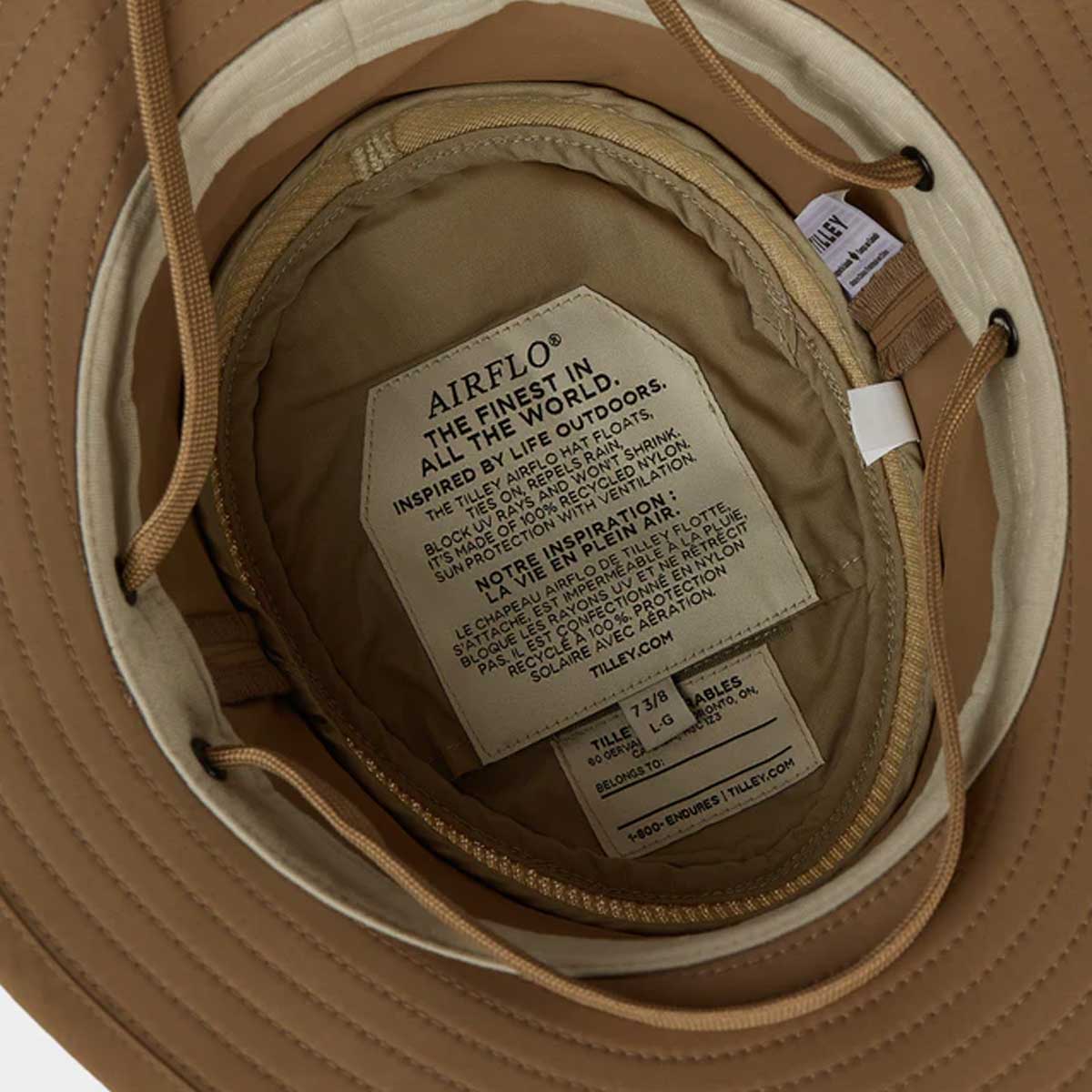 TILLEY LTM5 AIRFLO Slim Brim - Dark Tan - Image 5