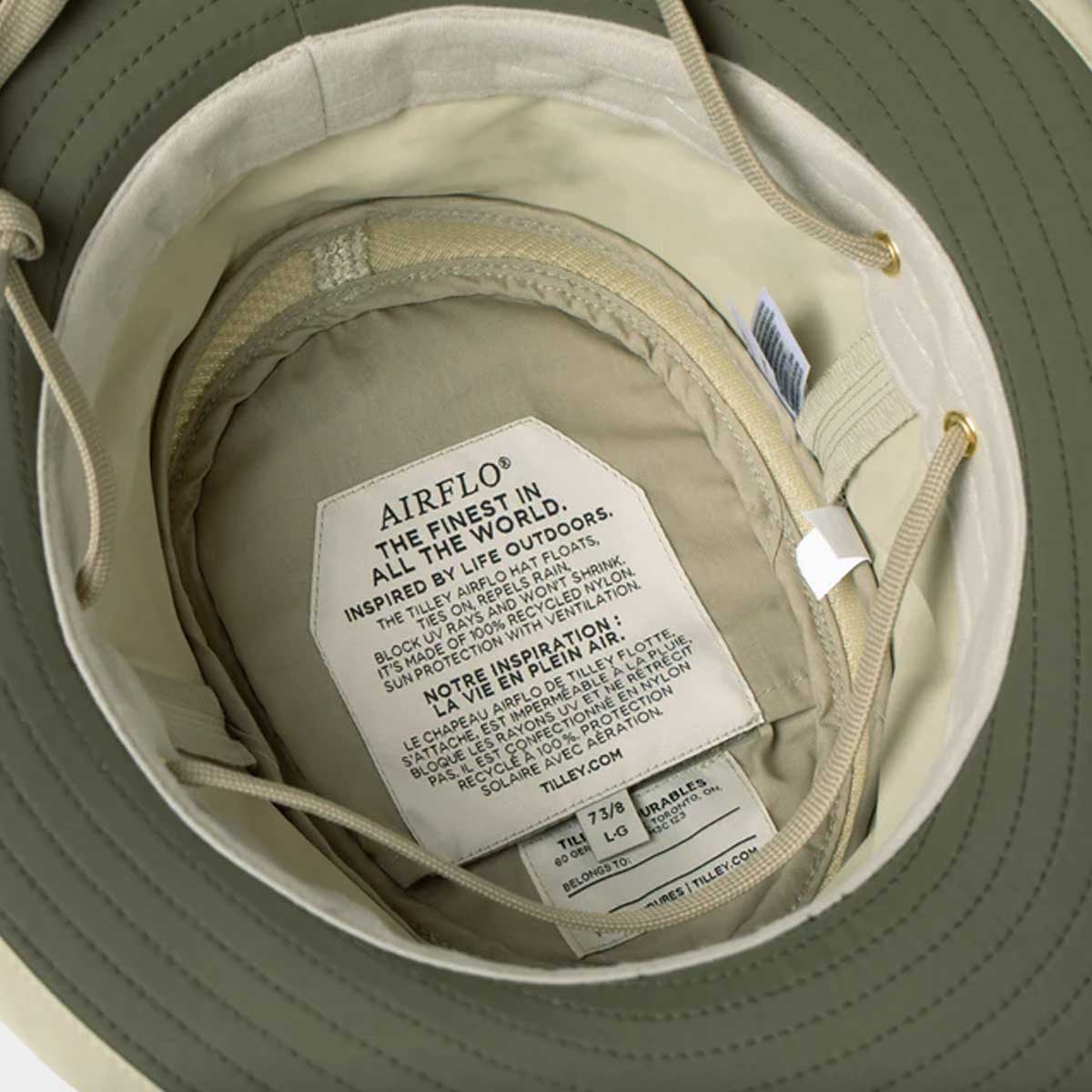 TILLEY LTM5 AIRFLO Slim Brim - Kharki Olive - Image 5