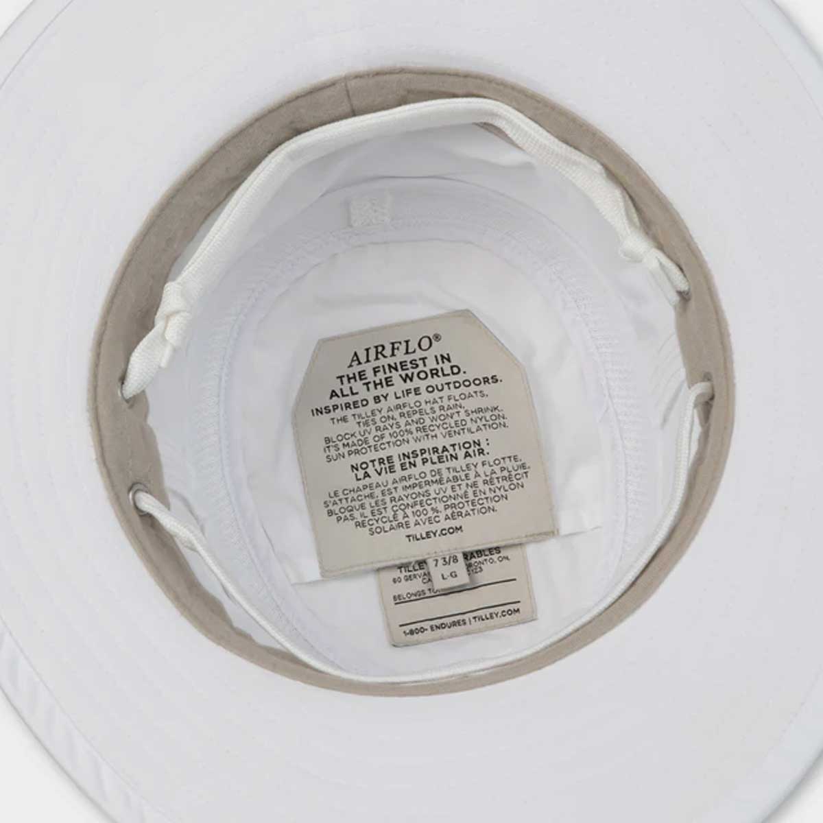 TILLEY LTM5 AIRFLO Slim Brim - White - Image 3