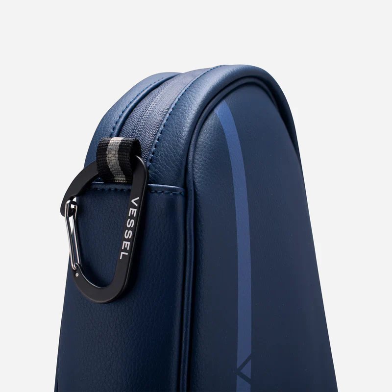 VESSEL Baseline Lite Tennis Racket Bag - Pebbled Navy - Image 5