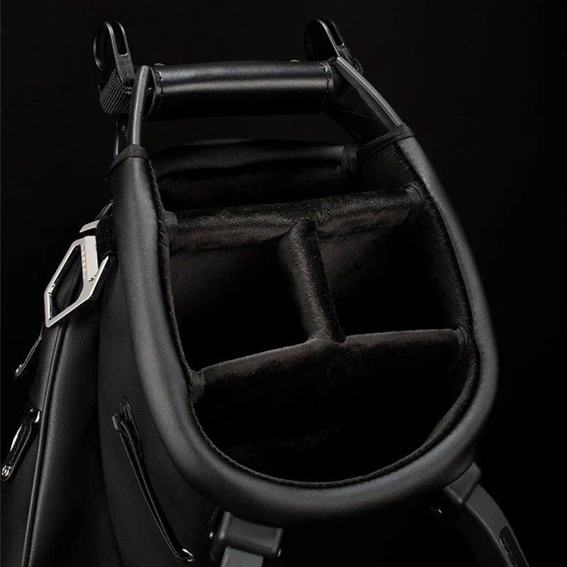 VESSEL Lux Carbon Stand Golf Bag - Pebbled Navy - Image 17