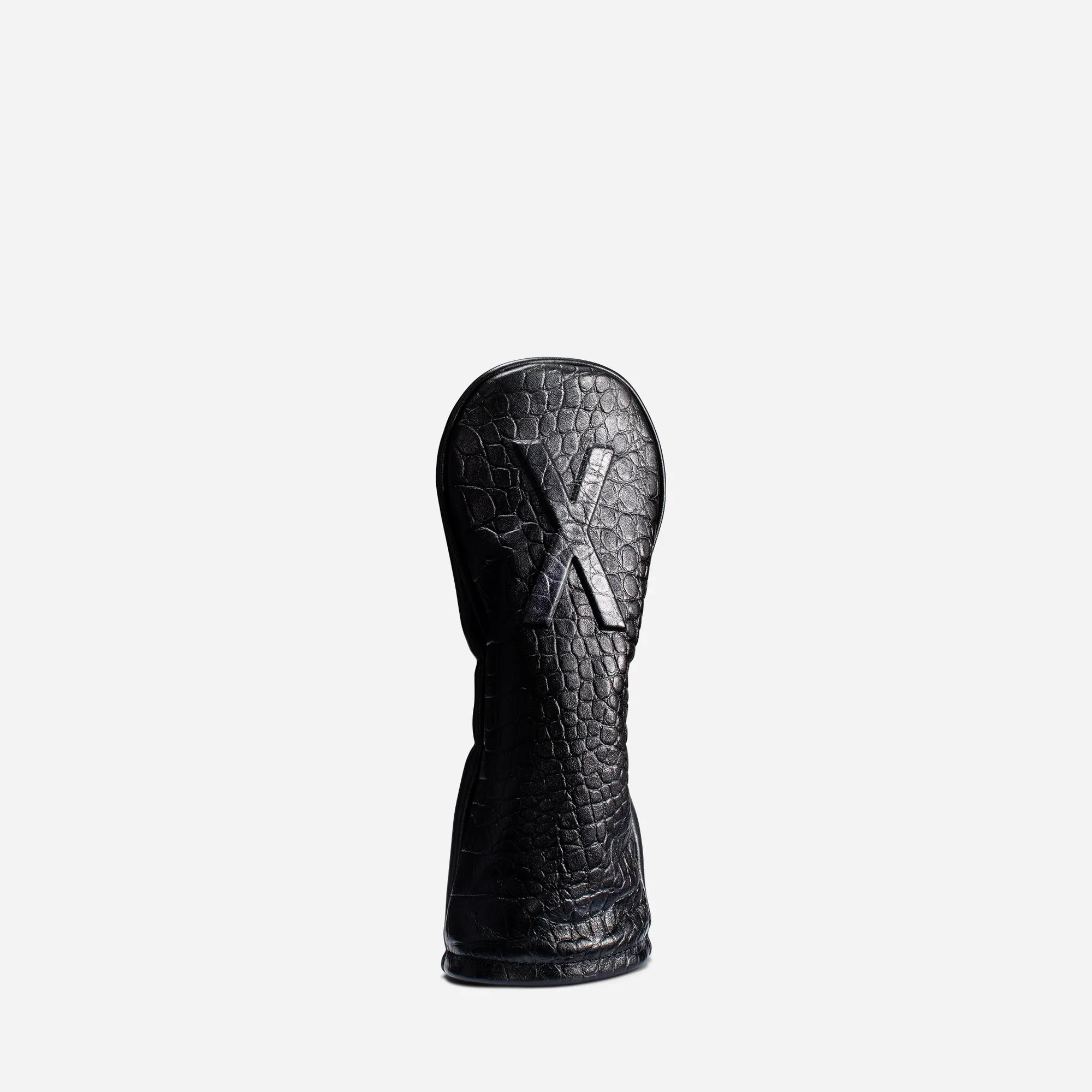 VESSEL Lux Embossé Premium Golf Club Headcover - Croc Black - Image 6