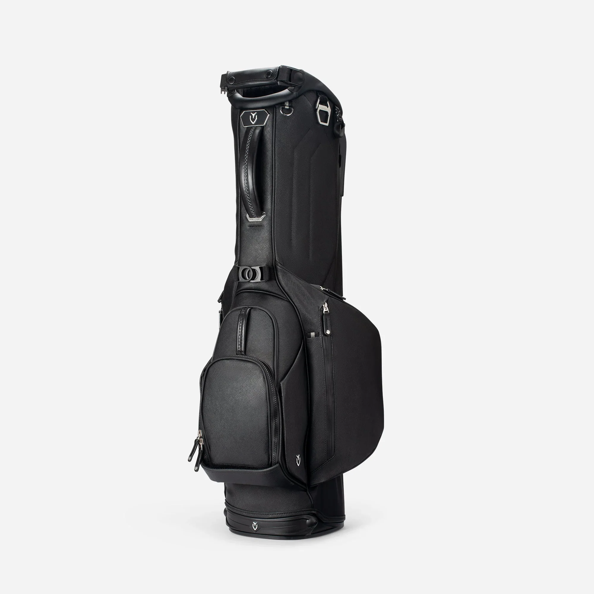VESSEL Lux Looper Stand Golf Bag - Crosshatch Black - Image 3