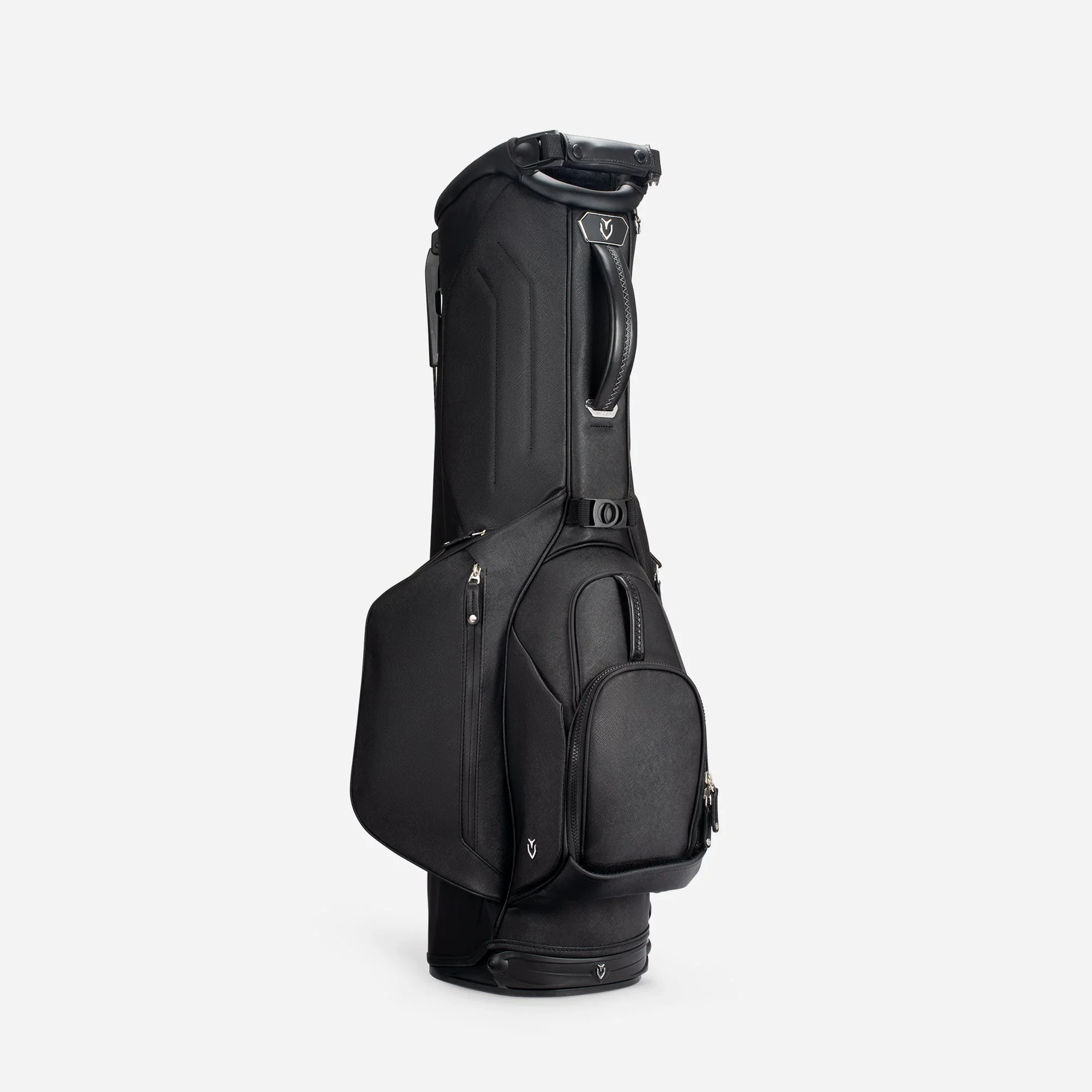 VESSEL Lux Looper Stand Golf Bag - Crosshatch Black - Image 6