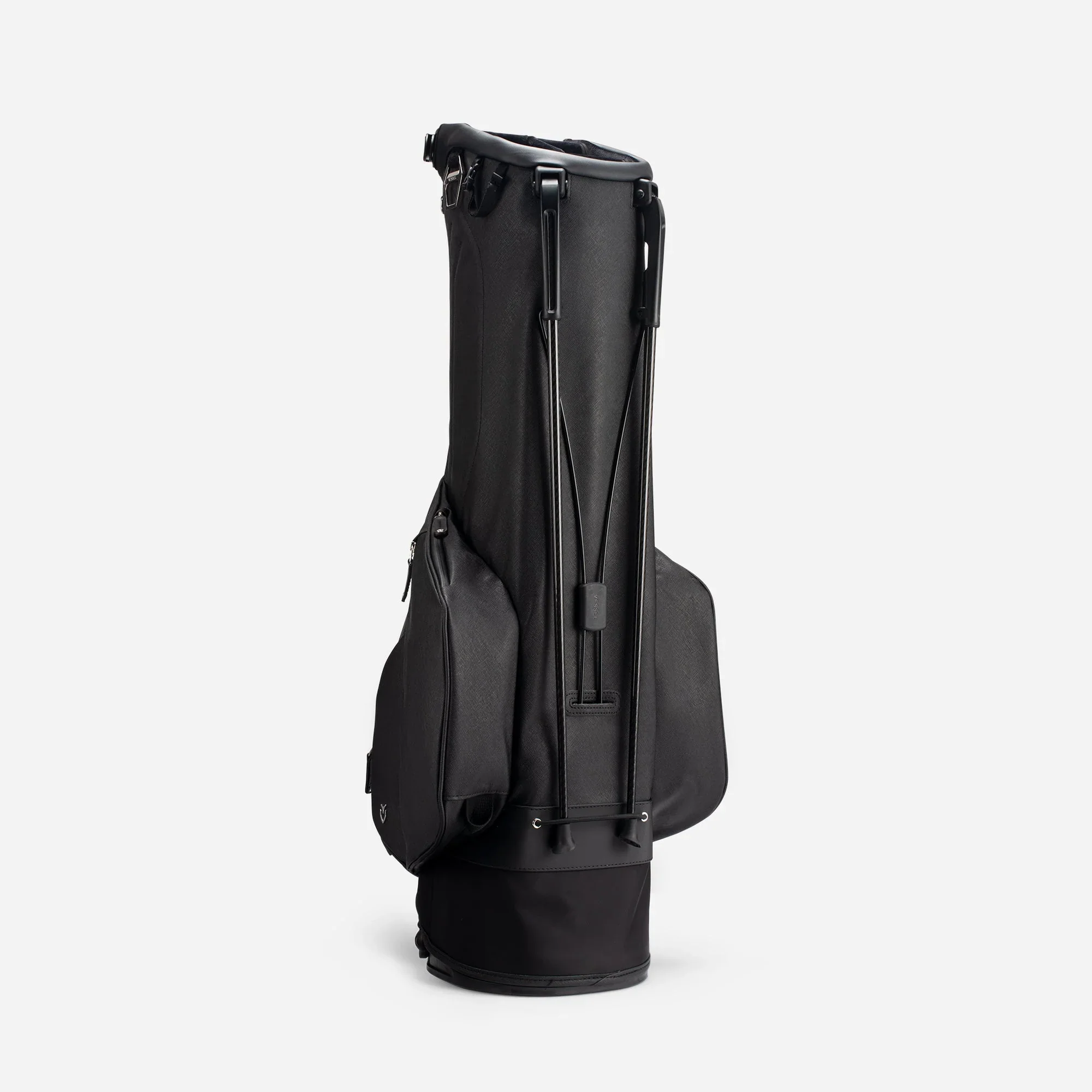 VESSEL Lux Looper Stand Golf Bag - Crosshatch Black - Image 7