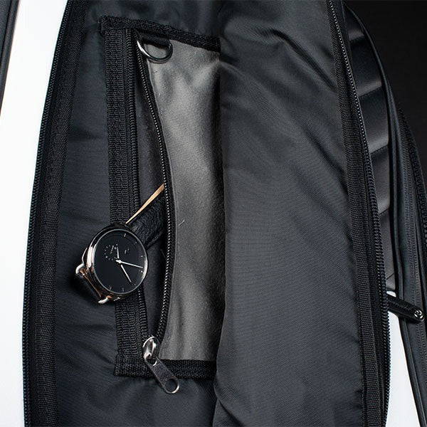 VESSEL Lux Prime Cart Golf Bag - Tour Styling Luxury Performance - Black - Image 13